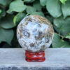 Ocean Jasper Sphere, Happiness, Joy, Uplifting, Healthier Habits, Release - Image 6