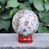 Ocean Jasper Sphere, Happiness, Joy, Uplifting, Healthier Habits, Release - Image 7