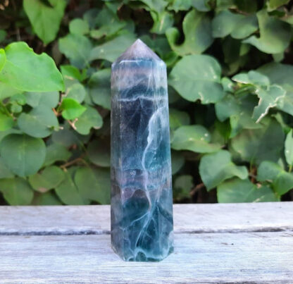 Rainbow Fluorite Generator / Point / Tower, Intuition, Soul Purpose, Clarity