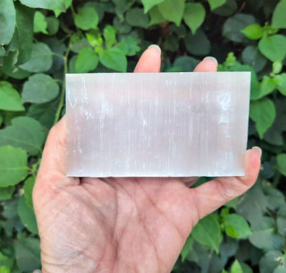 Selenite (Satin Spar) Charging Plate M, Clearing, Cleansing, Peace, Higher Realm Connection