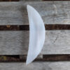 Selenite (Satin Spar) Crescent Moon Bowl L, Clearing Bowl, Higher Realm Connection - Image 2