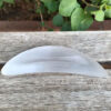 Selenite (Satin Spar) Crescent Moon Bowl L, Clearing Bowl, Higher Realm Connection - Image 4