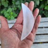 Selenite (Satin Spar) Crescent Moon Bowl S, Clearing Bowl, Higher Realm Connection