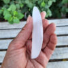Selenite (Satin Spar) Crescent Moon Bowl S, Clearing Bowl, Higher Realm Connection - Image 3
