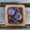 Amethyst Sphere Duo S, Meditation Set, Spiritual Awareness, Peace, Calming, Hope - Image 2