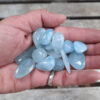 Aquamarine Tumbles 2 oz Lot, Gridding, Crafting, Gifting, Creativity, Calming - Image 2