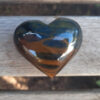 Blue & Golden Tiger’s Eye Heart, Manifestation, Intuition, Courage, Luck, Wealth - Image 4
