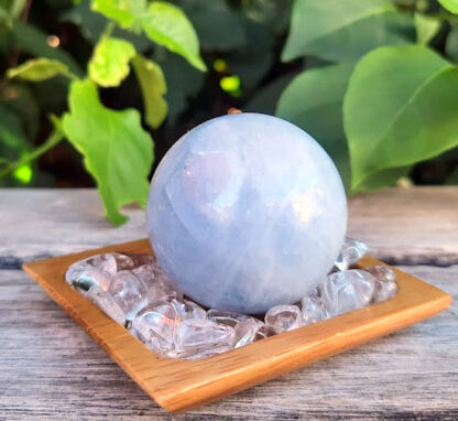 Celestite Sphere M, Angelic Connection, Guides & Higher Self Connection, Calming