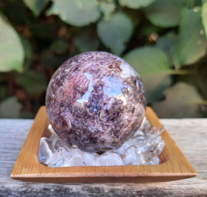 Charoite Sphere M, Inner Strength, Psychic Protection, Natural Gifts, Path Guide