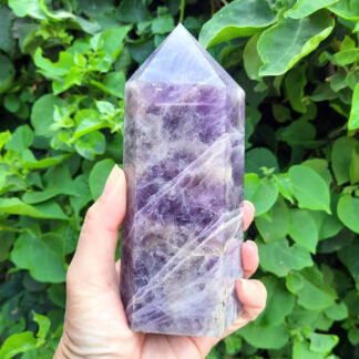 Dream Amethyst Jumbo Generator / Point / Tower, Spiritual Awareness, Peace, Higher Realm Connection