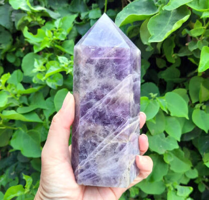 Dream Amethyst Jumbo Generator / Point / Tower, Spiritual Awareness, Peace, Higher Realm Connection