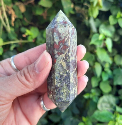 Dragonstone Double Terminated Wand / Dragon Blood, Courage, Strength, Creativity