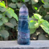 Rainbow Fluorite Generator / Point / Tower, Intuition, Soul Purpose, Clarity