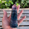 Rainbow Fluorite Generator / Point / Tower, Intuition, Soul Purpose, Clarity