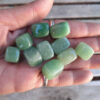Green Aventurine Mini Cube Duo, Meditation Set, Abundance, Luck, Full Potential, Vitality, Growth - Image 3