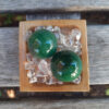 Green Aventurine Sphere Duo (L), Abundance, Luck, Full Potential, Vitality, Growth - Image 2