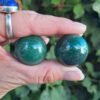 Green Aventurine Sphere Duo (L), Abundance, Luck, Full Potential, Vitality, Growth - Image 3