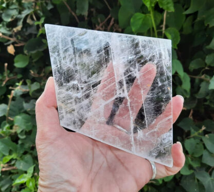 Selenite Charging Plate, Clearing, Cleansing, Peace, Higher Realm Connection