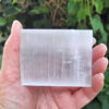 Selenite (Satin Spar) Charging Plate S, Clearing, Cleansing, Peace, Higher Realm Connection - Image 2