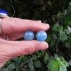 Aquamarine Sphere Duo w/ Morganite Chip Stones, Creativity, Intuition, Calming, Meditation Set - Image 10
