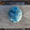 Blue Apatite Palm Stone XS, Manifestation, Spirit Guide Connection, Healthy Eating - Image 10