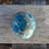 Blue Apatite Palm Stone XS, Manifestation, Spirit Guide Connection, Healthy Eating - Image 9