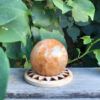 Golden Healer Quartz Sphere M, Creativity, Success, Block Clearing, Prosperity - Image 7