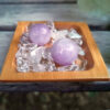 Kunzite Sphere Duo, Inner Peace, Self Love, Compassion, Healing, Divine Love, Meditation Set, CQ - Image 4