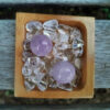 Kunzite Sphere Duo, Inner Peace, Self Love, Compassion, Healing, Divine Love, Meditation Set, CQ - Image 5