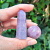 Lavender Rose Quartz Lovers' Combo, Love, Strength, Courage, Uplifting, Generator / Point, Sphere - Image 6