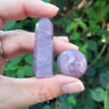 Lavender Rose Quartz Lovers' Combo, Love, Strength, Courage, Uplifting, Generator / Point, Sphere - Image 7