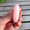 Rose Quartz Palm Stone, Love, Self Love, Heart Healing, Bond Strengthening - Image 5