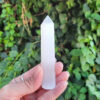 Selenite (Satin Spar) Generator S / Point, Higher Realm Connection, Clearing - Image 10