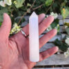 Selenite (Satin Spar) Generator S / Point, Higher Realm Connection, Clearing - Image 9