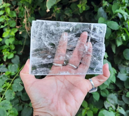Selenite Charging Plate, Clearing, Cleansing, Peace, Higher Realm Connection