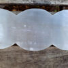 Selenite / Satin Spar Triple Moon Bowl, Clearing, Cleansing, Peace, Higher Realm Connection - Image 3