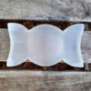 Selenite / Satin Spar Triple Moon Bowl & Charging Plates, Clearing, Cleansing - Image 3