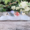 Selenite / Satin Spar Triple Moon Bowl & Charging Plates, Clearing, Cleansing - Image 5