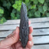 Natural Black Kyanite Spears Lot of 5, XS, Protection, Grounding, Clearing (Copy)Natural Black Kyanite Spear, XL, Protection, Grounding, Clearing, Cut Cords - Image 5