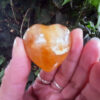 Golden Healer Quartz Heart Set, Creativity, Success, Block Clearing, Rewards - Image 3