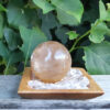 Golden Healer Quartz Sphere (Dark), Creativity, Success, Block Clearing, Prosperity - Image 5