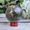 Ocean Jasper Sphere w/Caves Happiness, Joy, Uplifting, Healthier Habits, Release - Image 4