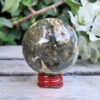 Ocean Jasper Sphere w/Caves Happiness, Joy, Uplifting, Healthier Habits, Release - Image 5