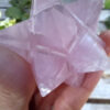 Rose Quartz Double Merkaba (12 Pointed Star), Healing, Love, Divine Light - Image 10