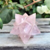 Rose Quartz Double Merkaba (12 Pointed Star), Healing, Love, Divine Light - Image 4