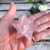 Rose Quartz Double Merkaba (12 Pointed Star), Healing, Love, Divine Light - Image 8