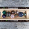 Mini Sphere Set, Fluorite, Dragonstone, Smoky, Clear & Rose Quartz, Amethyst, Green Aventurine, Unakite, Prehnite w/ Epidote - Image 5