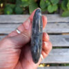 Larvikite Heart, Manifestation, Protection, Grounding, Stress Relief, Palm Stone - Image 7