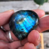 Labradorite Heart Palm Stone Set, Transformation, Higher Realm Connection - Image 4