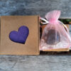 Rubellite Heart Set, Pink/Red Tourmaline, Reignite Your Passions, Courage, Clear Quartz Chip Stones - Image 11
